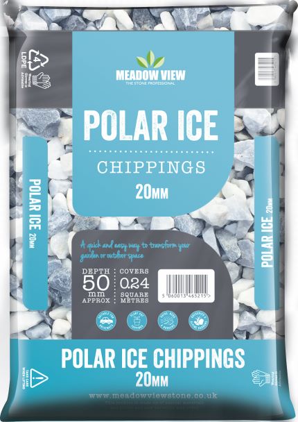 Polar Ice Chippings 20mm - 20kg bag