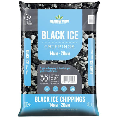 Black Ice Chippings 14-20mm - 25 kg bag
