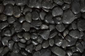 Black Pebbles - 25kg Bag