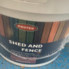 Shed & fence wood stain various colours 25l