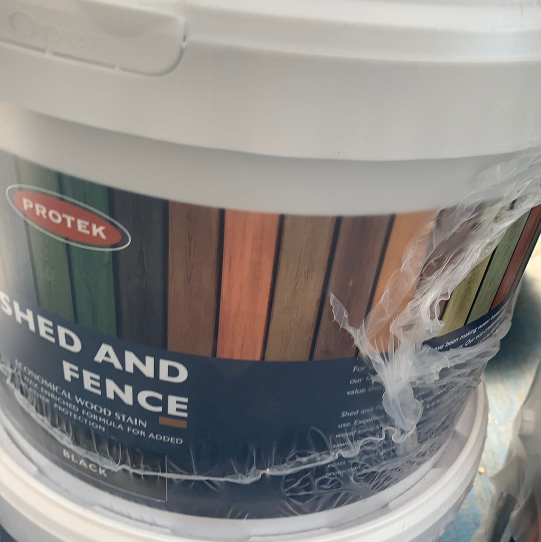 Shed & fence wood stain various colours 25l