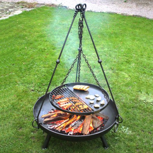 Tripod Cooking Rack With Grill
